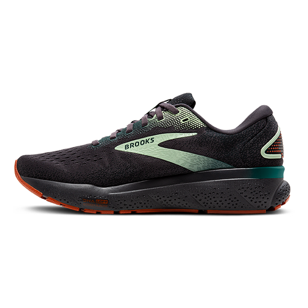 Brooks Ghost 16 - Blackened Pearl - June Bug - Green