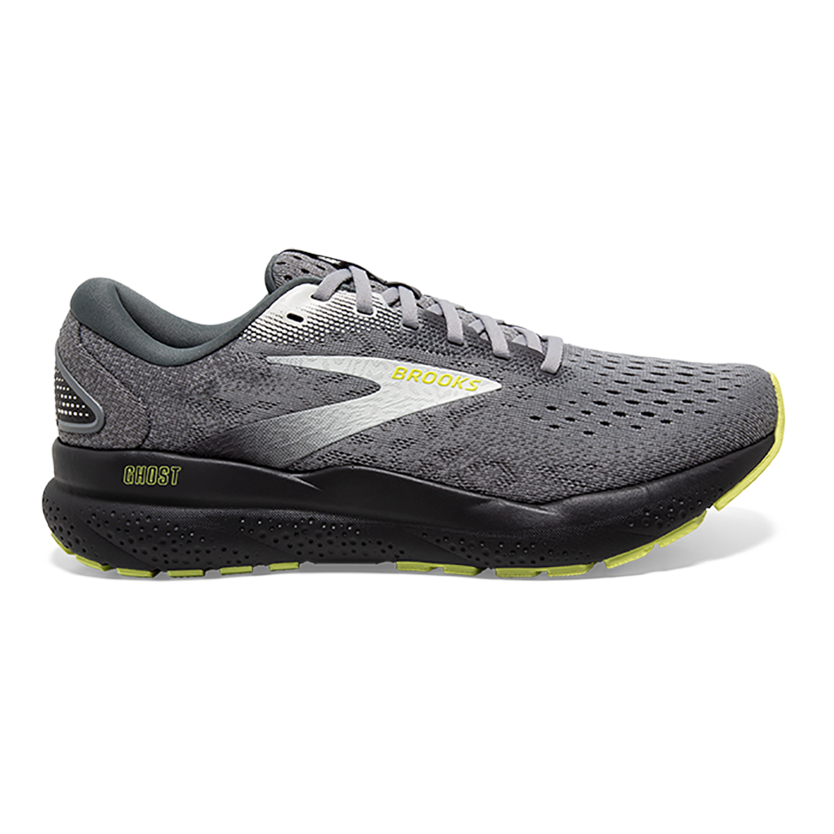 Brooks Ghost 16 - Primer - Grey - Lime