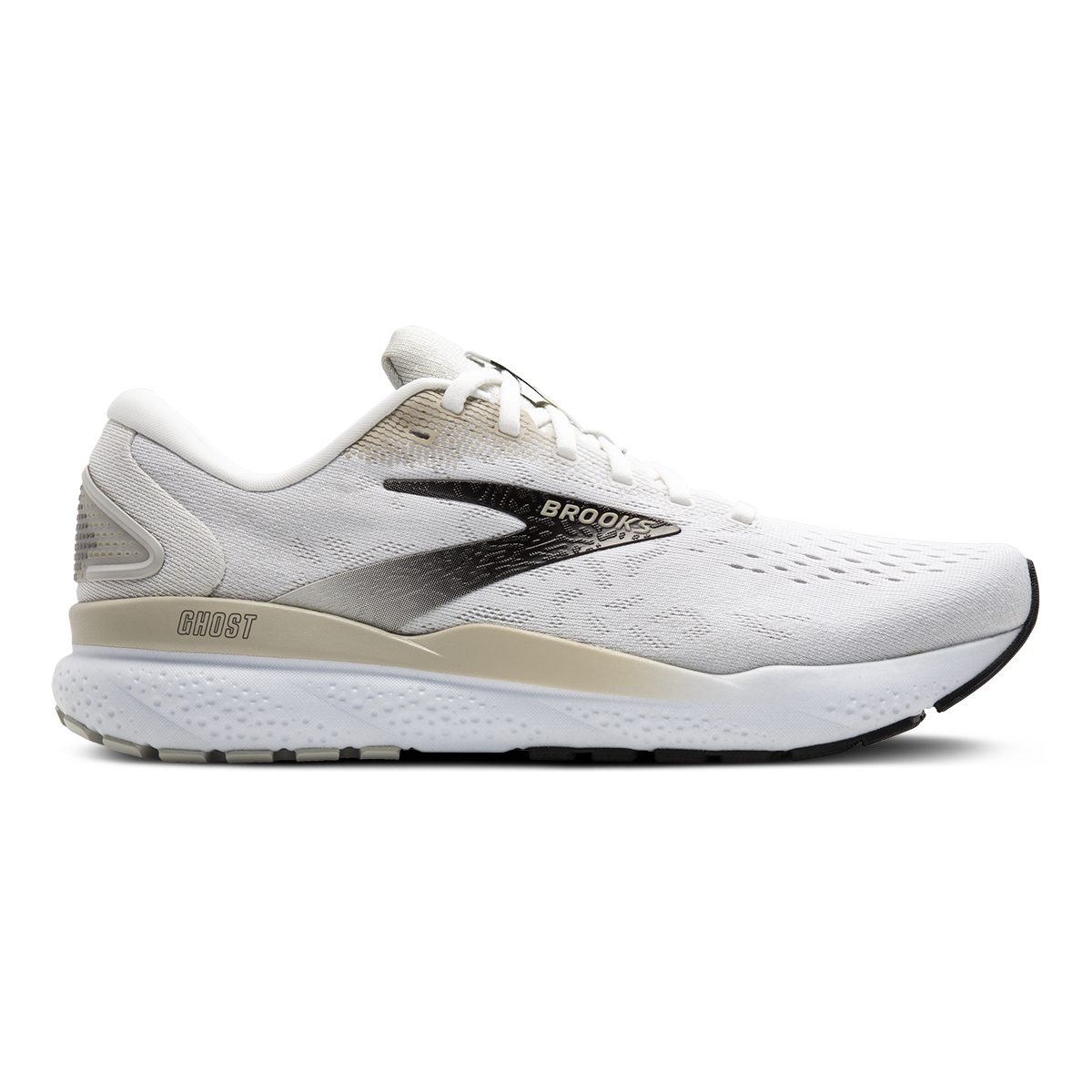 Brooks Ghost 16 - White - Cream - Pink