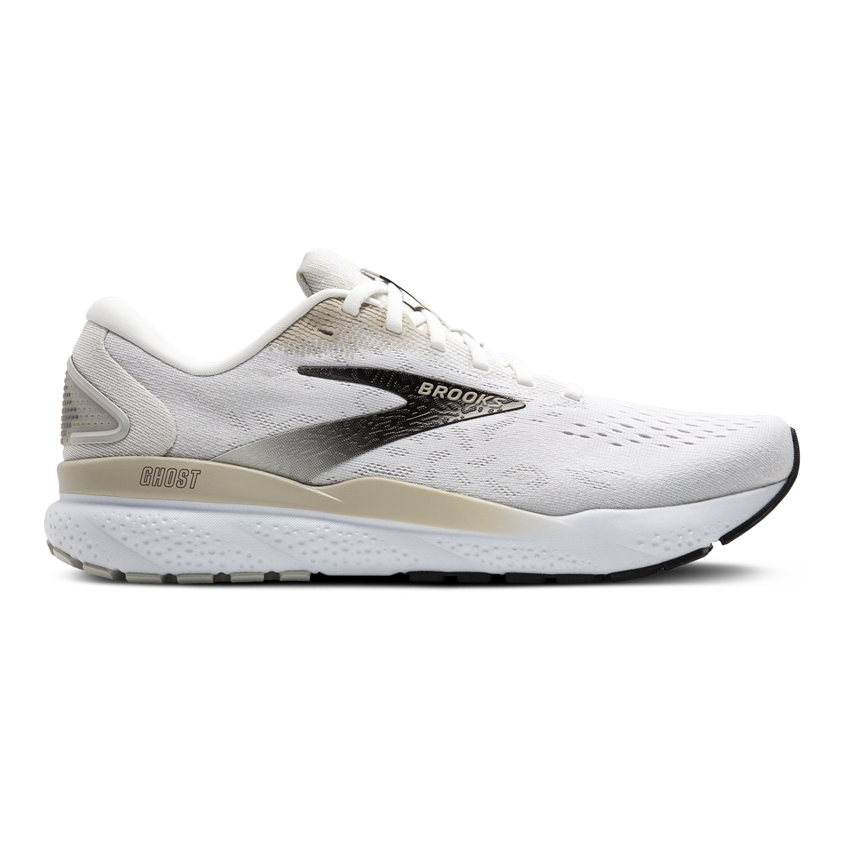 Brooks Ghost 16 - White - Pelican - Oyster