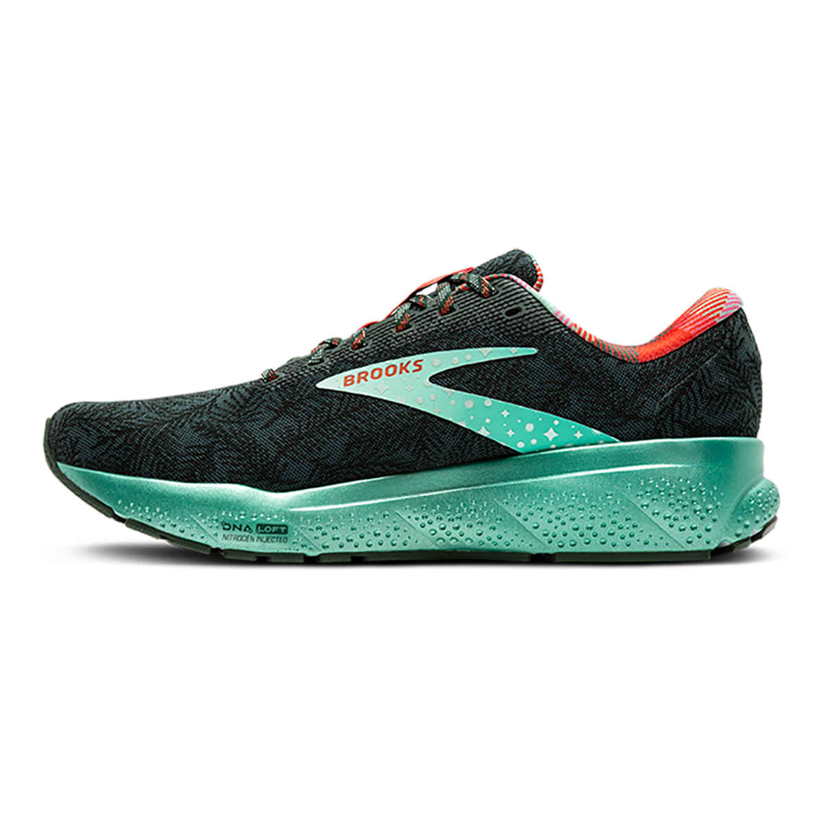 Brooks Ghost 16 - Posy - Sycamore - Fiesta