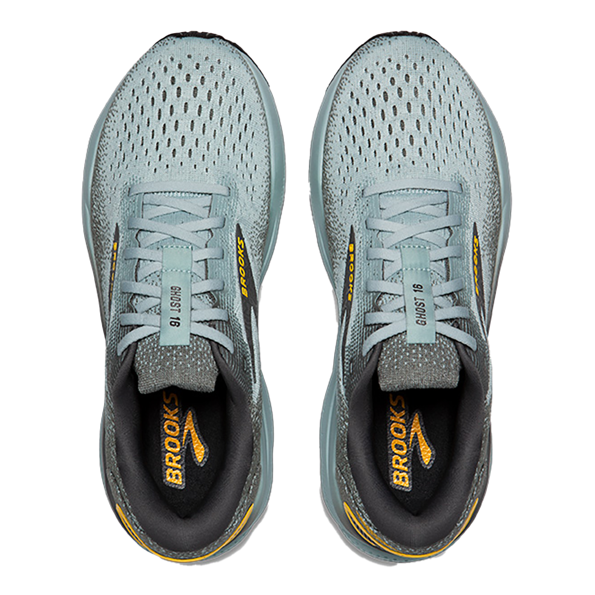 Brooks Ghost 16 - Cloud - Grey - Gold