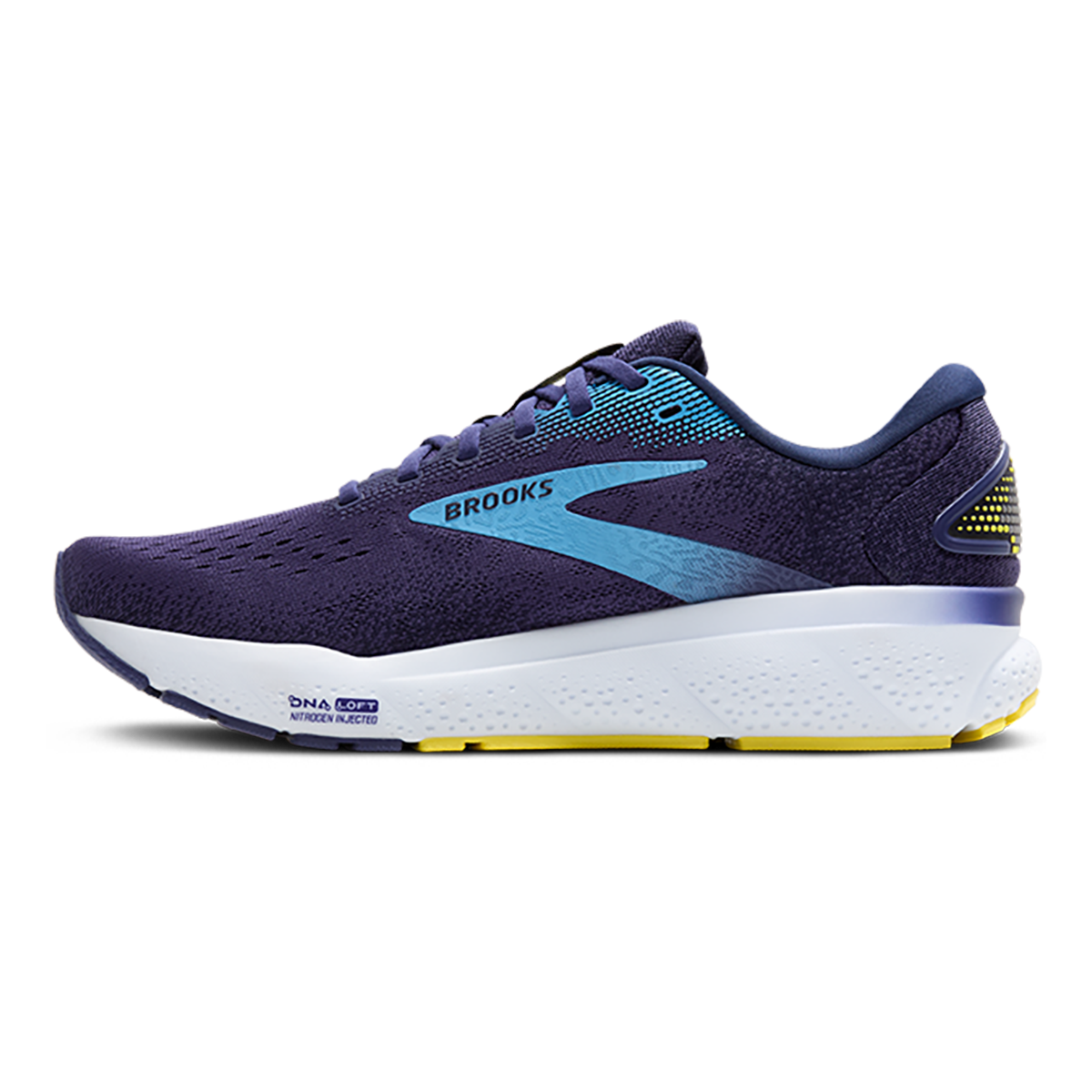 Brooks Ghost 16 - Blue - Bonnie Blue - Yellow