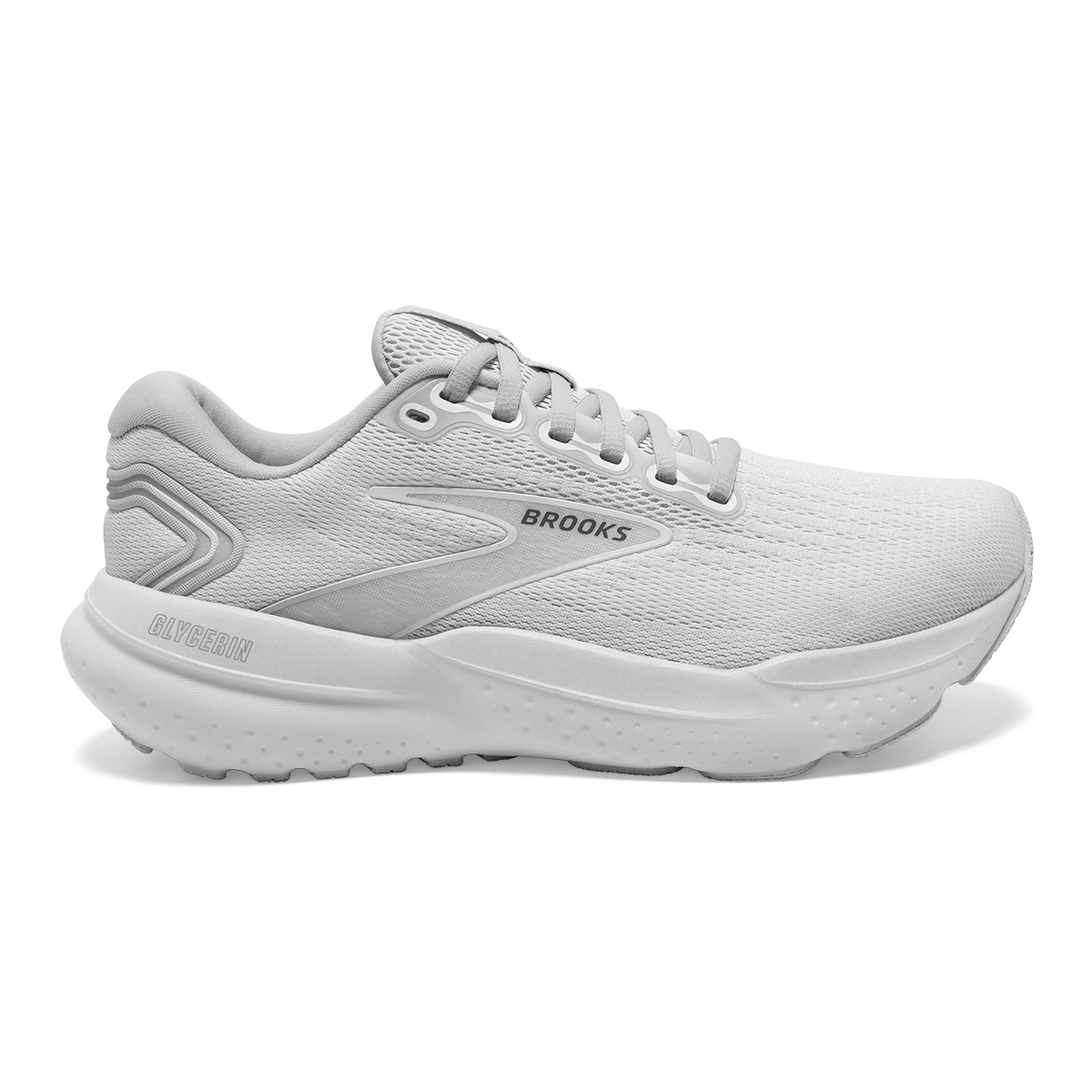 Brooks Glycerin 21 - White - White - Grey