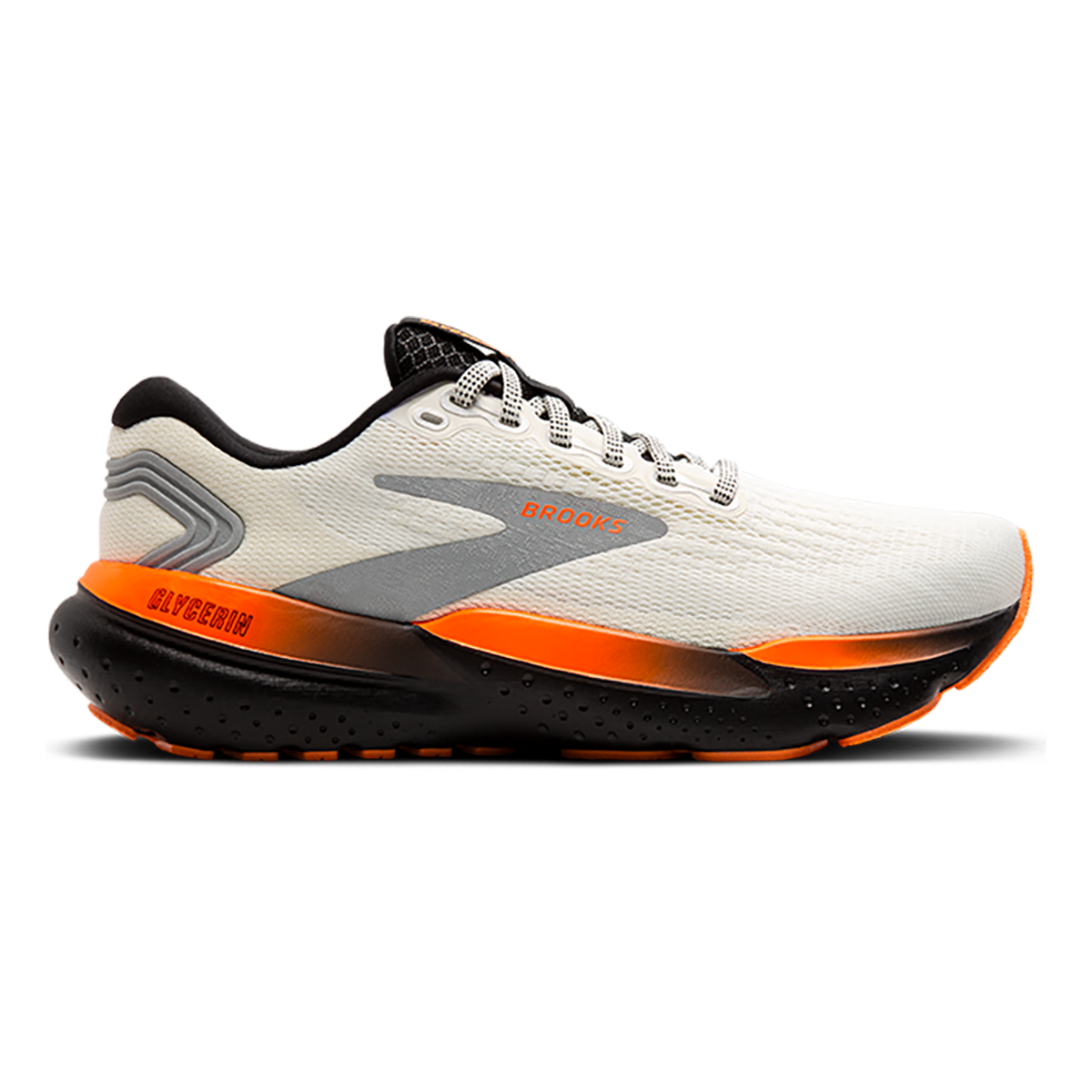 Brooks Glycerin 21 - Ecru - Orange - Black