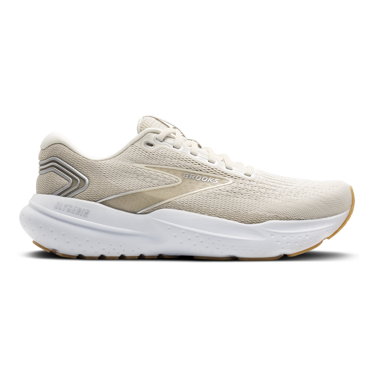 Brooks Glycerin 21 - Khaki - Silver - White