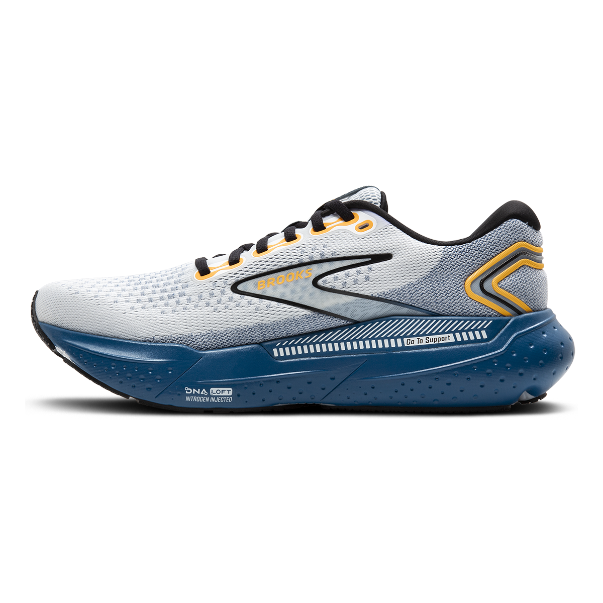 Brooks Glycerin 21 - White - Sapphire - Orange