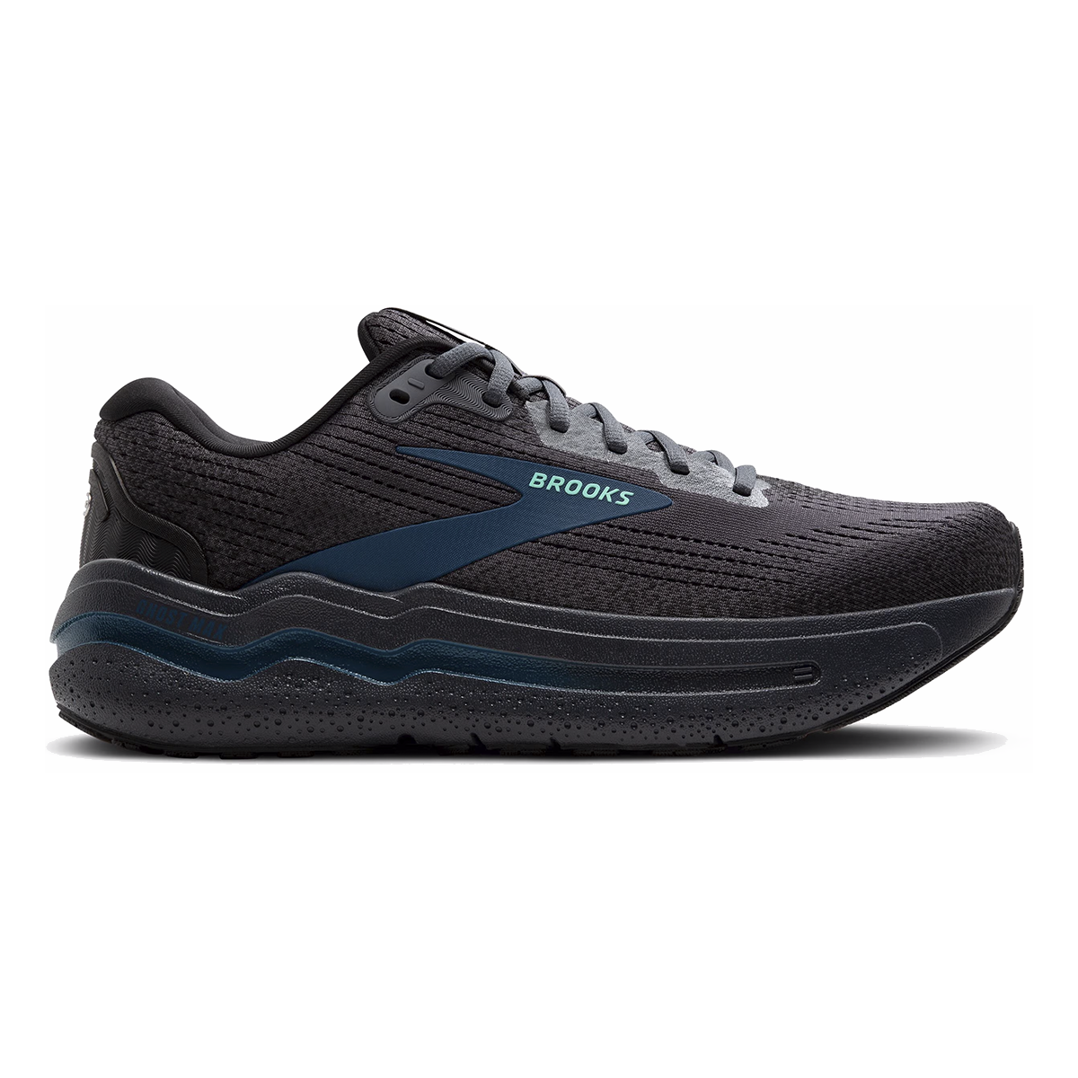 Brooks Ghost Max 2 - Ebony - Cockatoo - Blue Sapphire