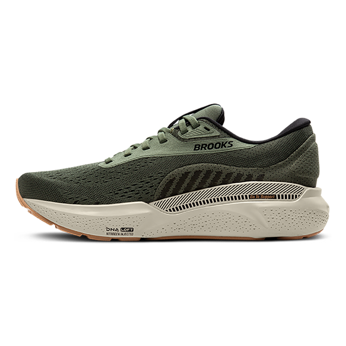 Brooks Adrenaline GTS 24 Thyme - Black - Chateau Grey