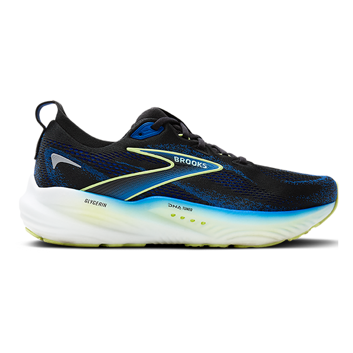 Brooks Glycerin 22 Black - Cobalt - Neo Yellow