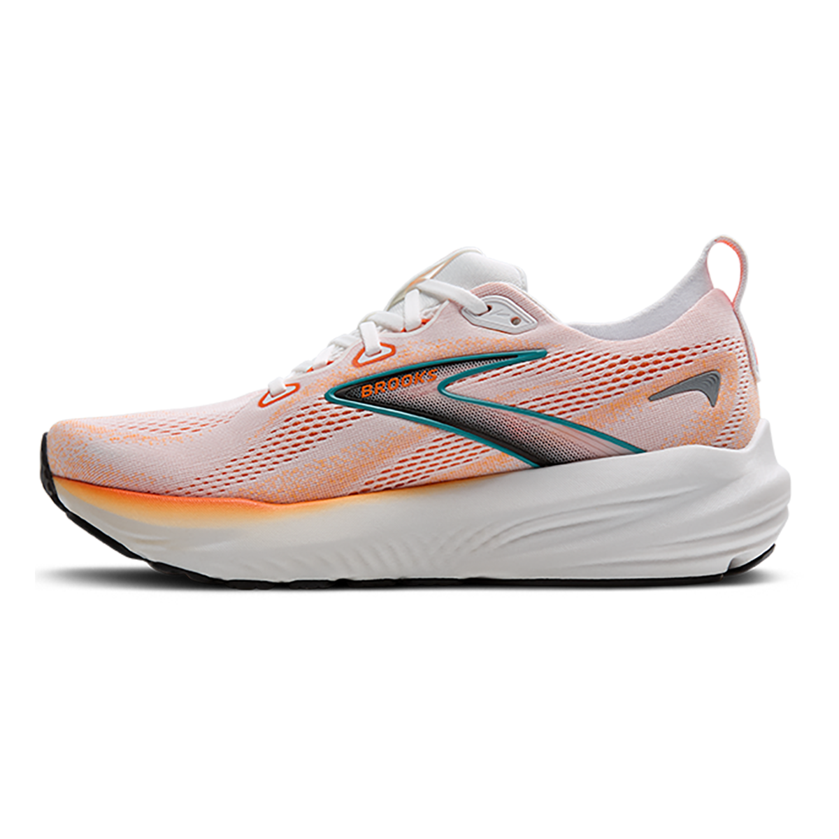 Brooks Glycerin 22 White - Orange - Green Blue Slate