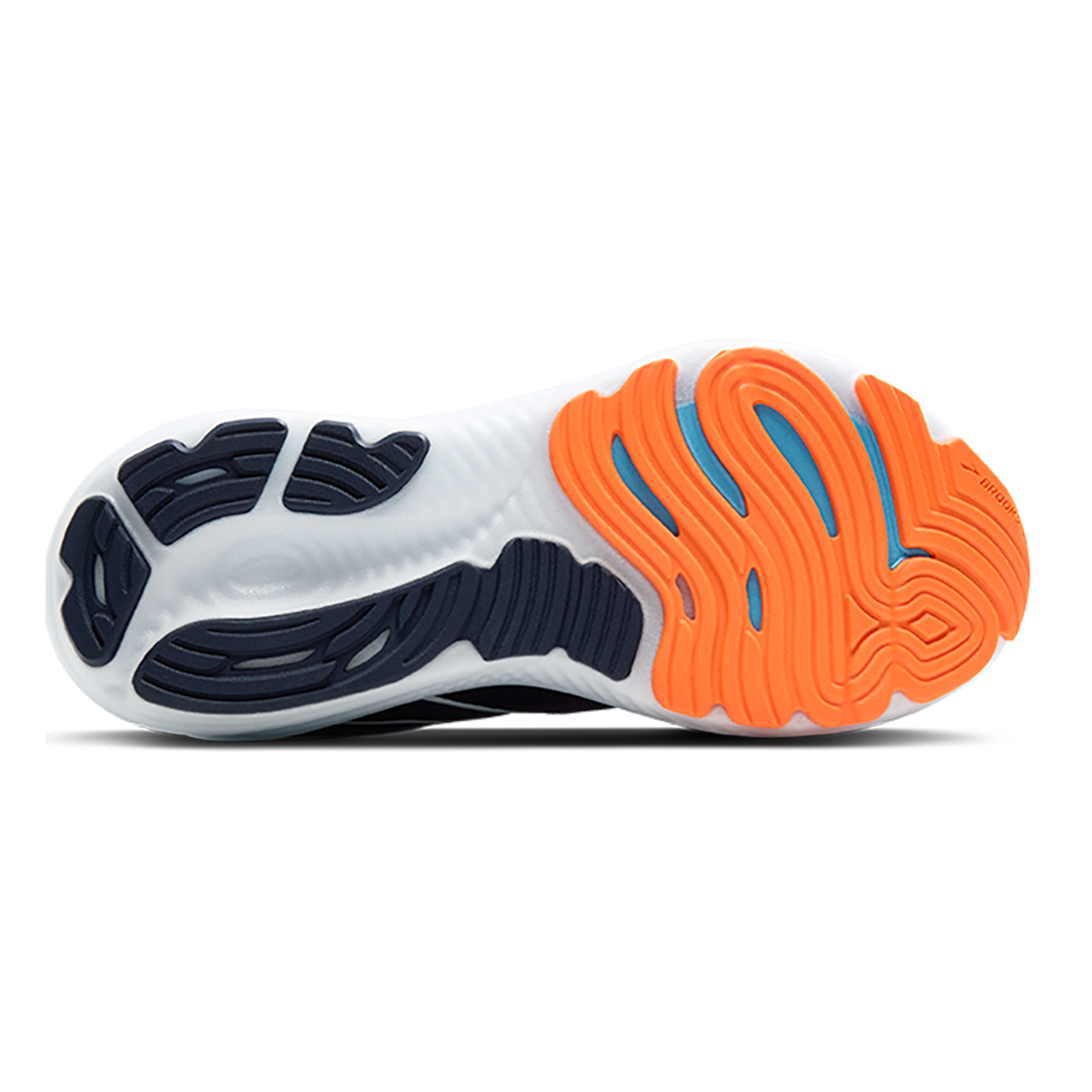 Brooks Glycerin 22 Peacoat - Blue Ribbon - Orange