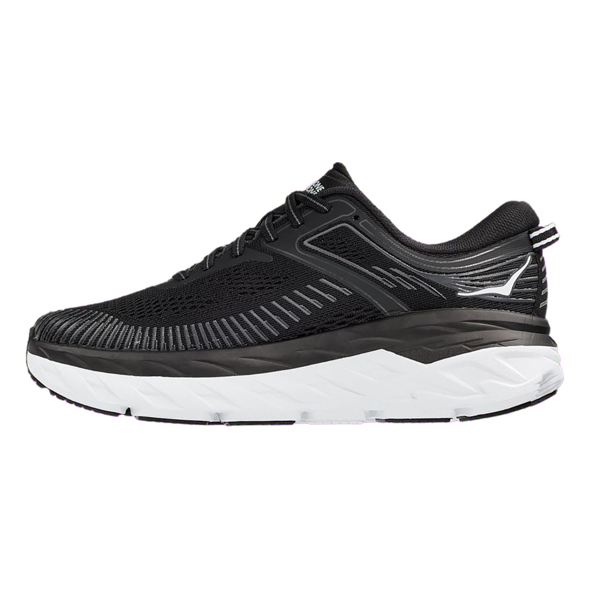 Hoka Bondi 7 - Black - White