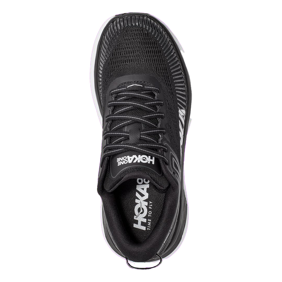 Hoka Bondi 7 - Black - White