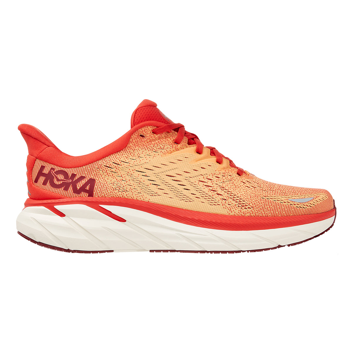 Hoka Clifton 8 - Fiesta - Blazing Orange