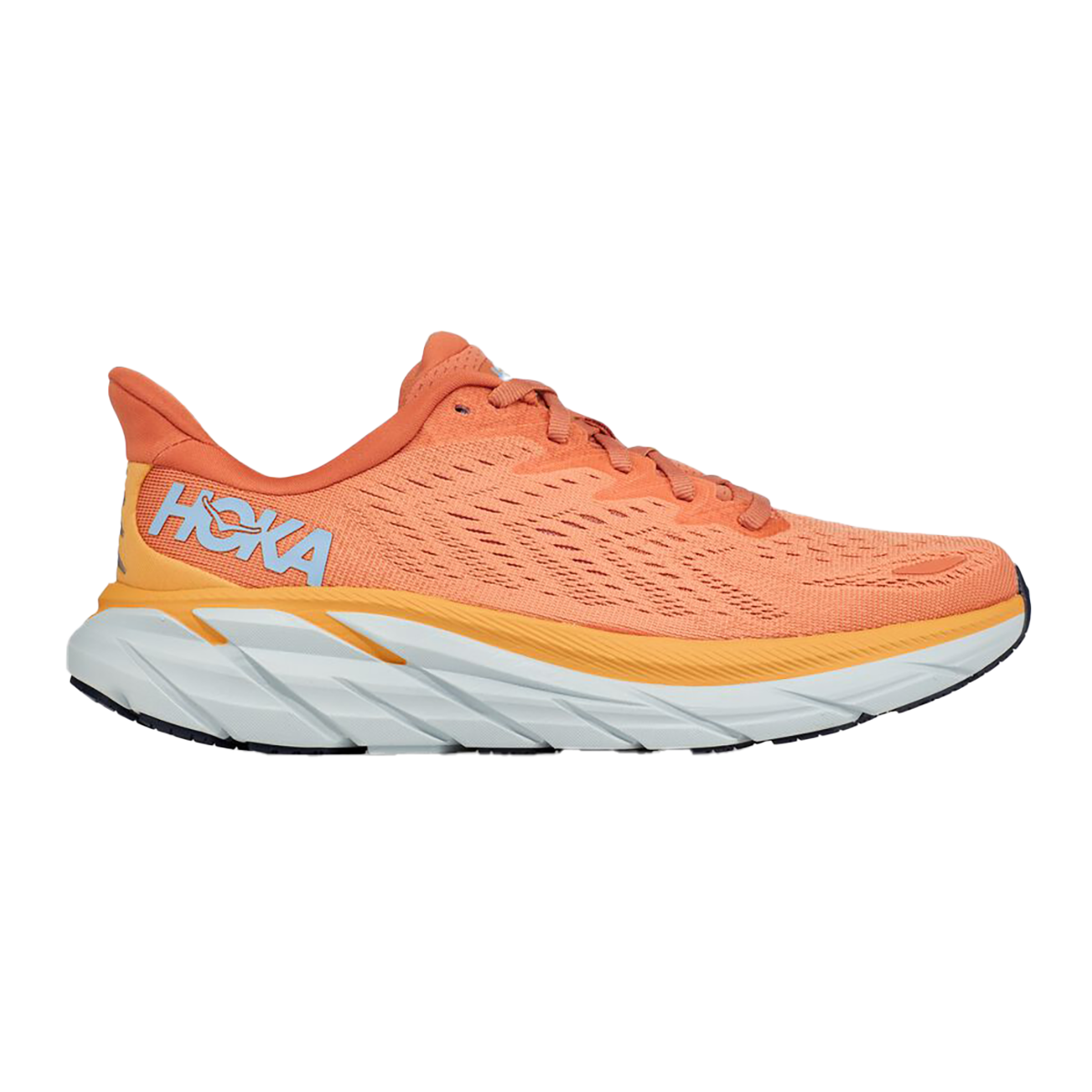 Hoka Clifton 8 - Sun Baked - Shell Coral