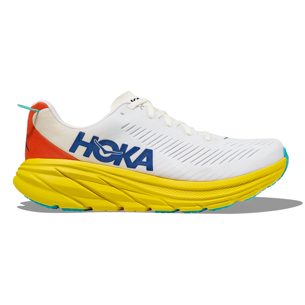 Hoka Rincon 3 - White - Eggnog