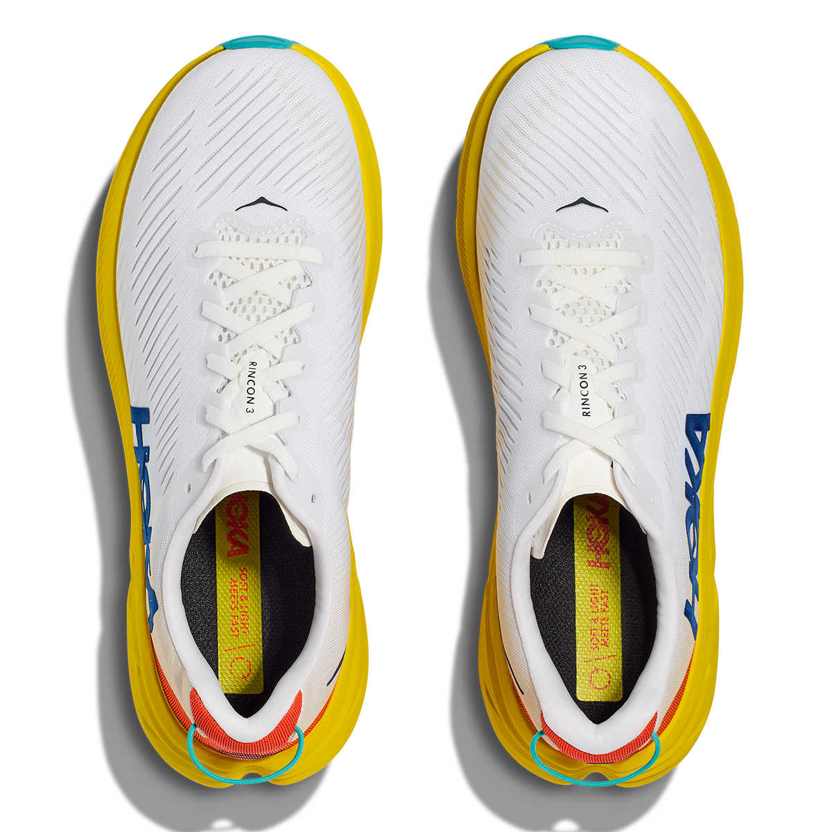 Hoka Rincon 3 - White - Eggnog