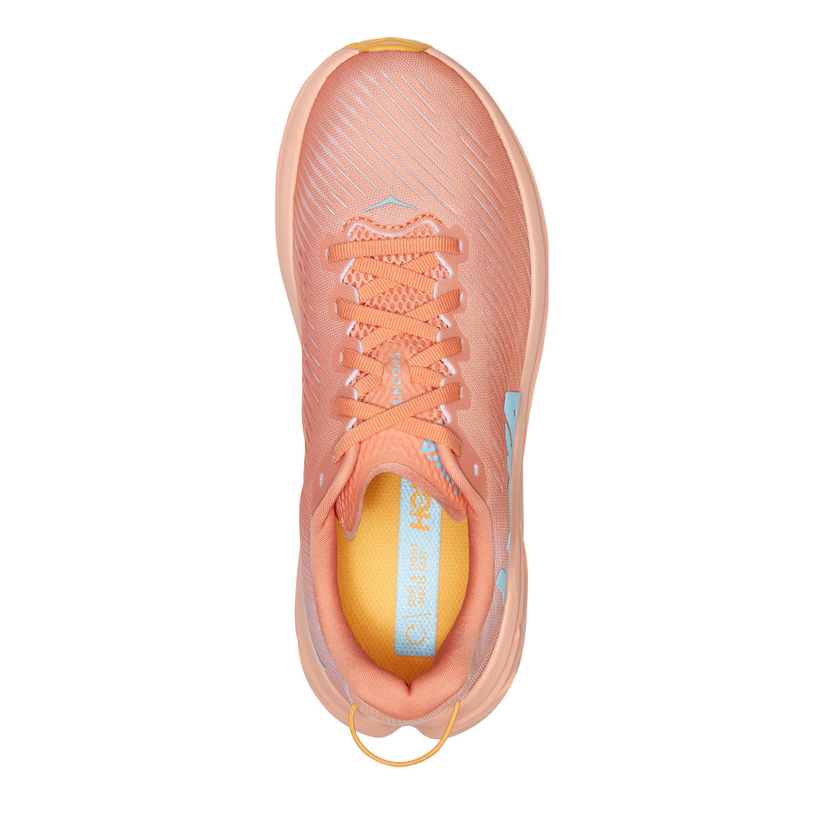 Hoka Rincon 3 - Shell Coral - Peach Parfait