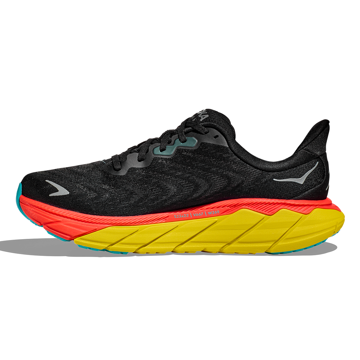 Hoka Arahi 6 - Black - Flame