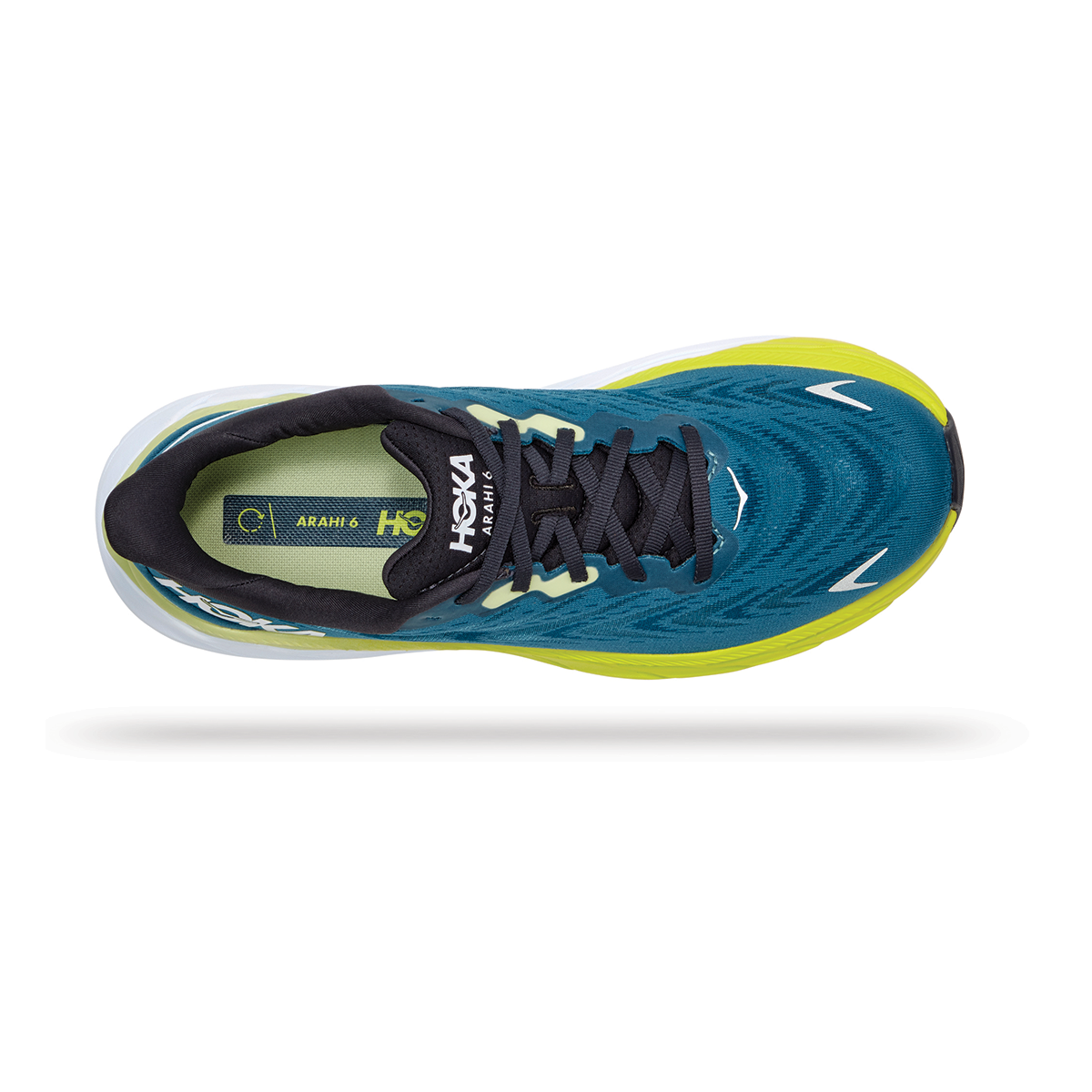 Hoka Arahi 6 - Blue Graphite - Blue Coral