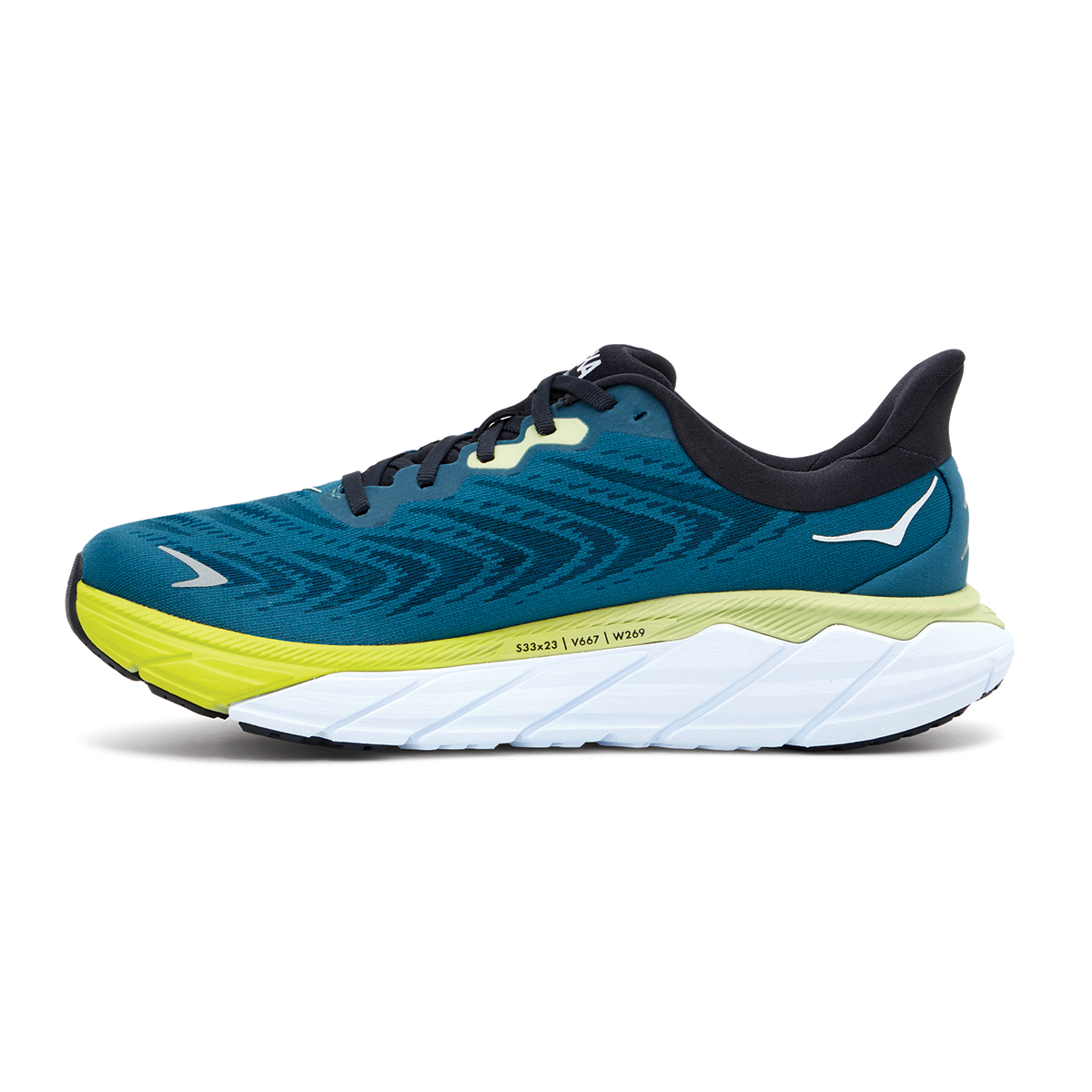 Hoka Arahi 6 - Blue Graphite - Blue Coral