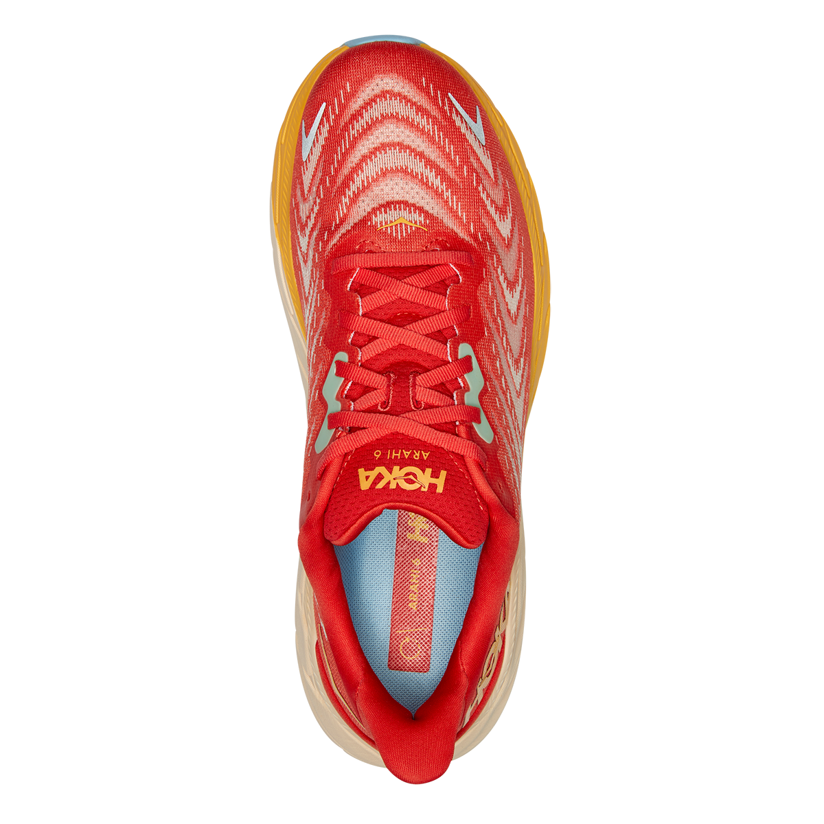 Hoka Arahi 6 - Fiesta - Amber Yellow