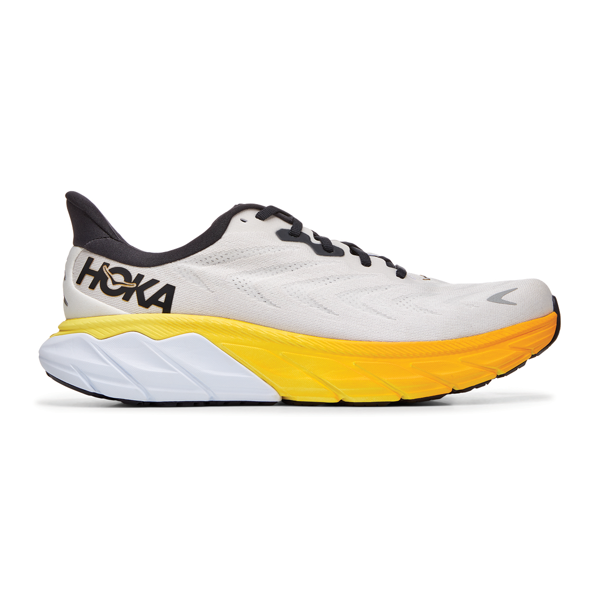 Hoka Arahi 6 - Nimbus Cloud - Blanc de Blanc