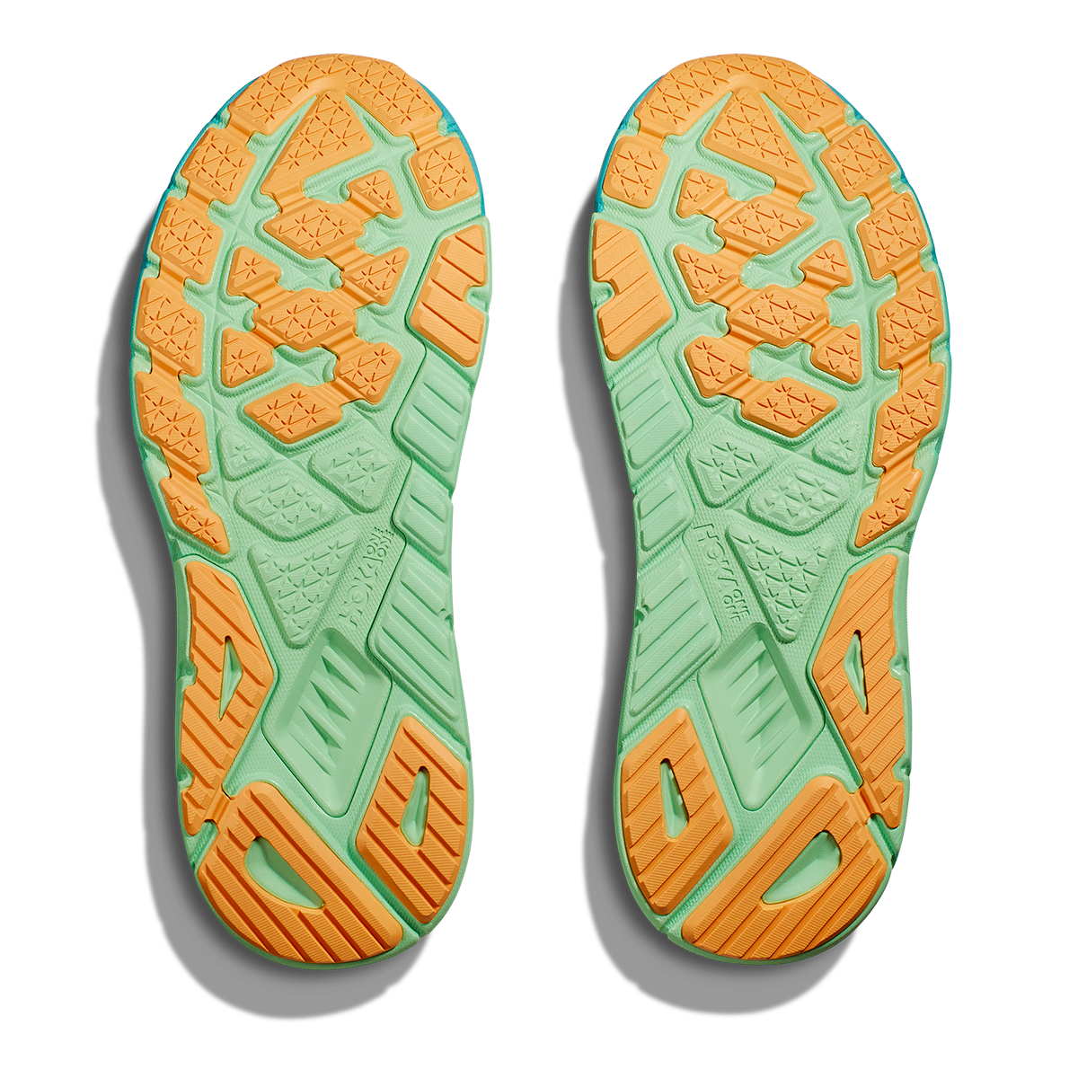 Hoka Arahi 6 - Ocean Mist - Lime Glow