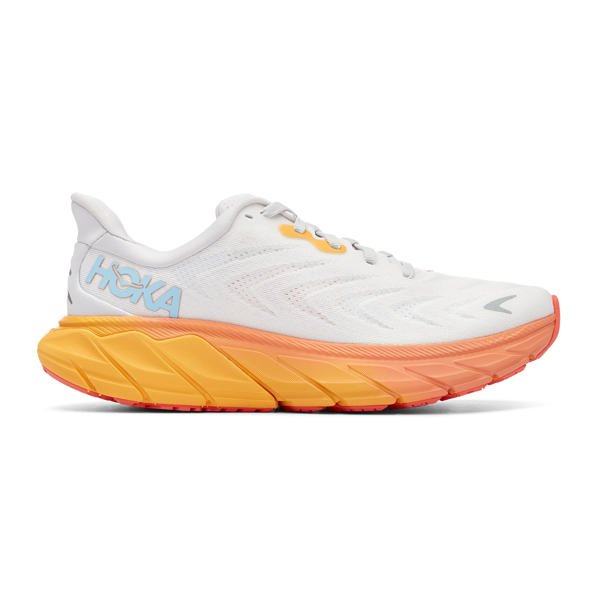 Hoka Arahi 6 - Nimbus Cloud - Blanc de Blanc