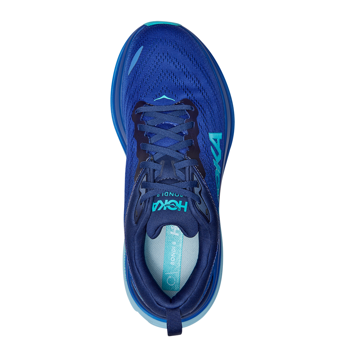 Hoka Bondi 8 - Bellwether Blue - Bluing