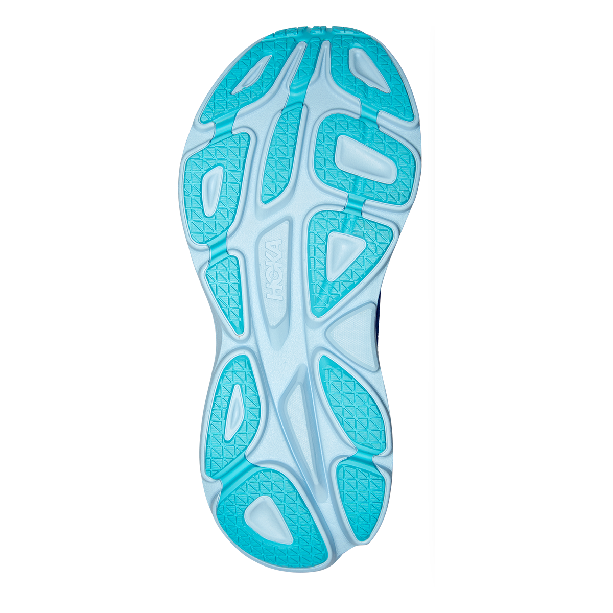 Hoka Bondi 8 - Bellwether Blue - Bluing