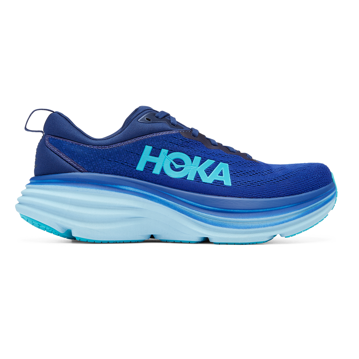 Hoka Bondi 8 - Bellwether Blue - Bluing