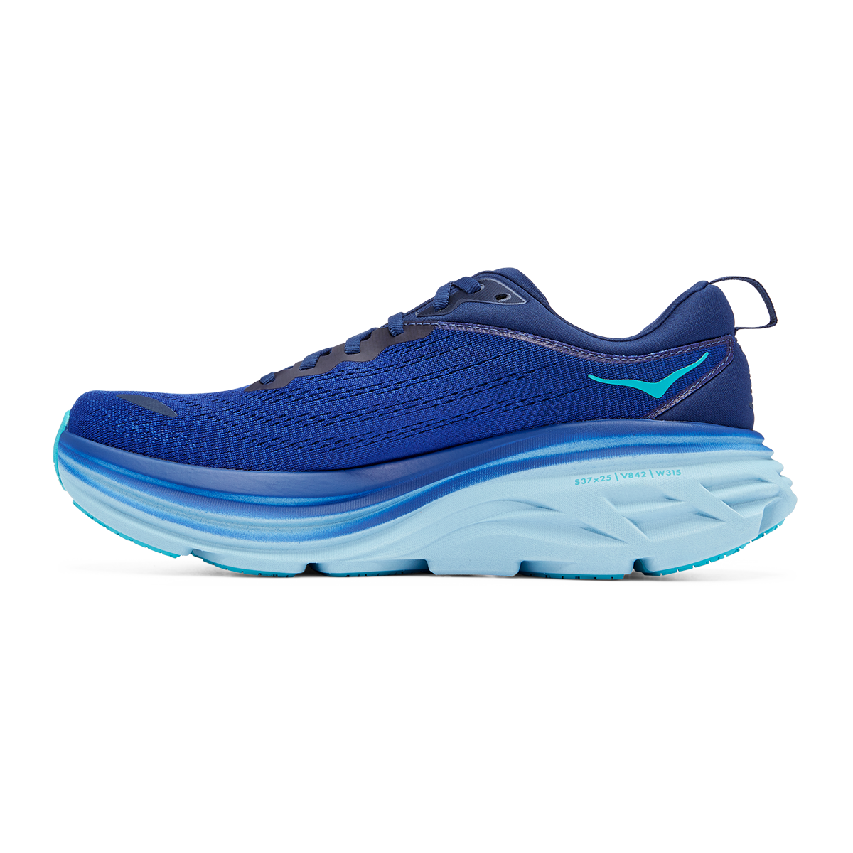 Hoka Bondi 8 - Bellwether Blue - Bluing