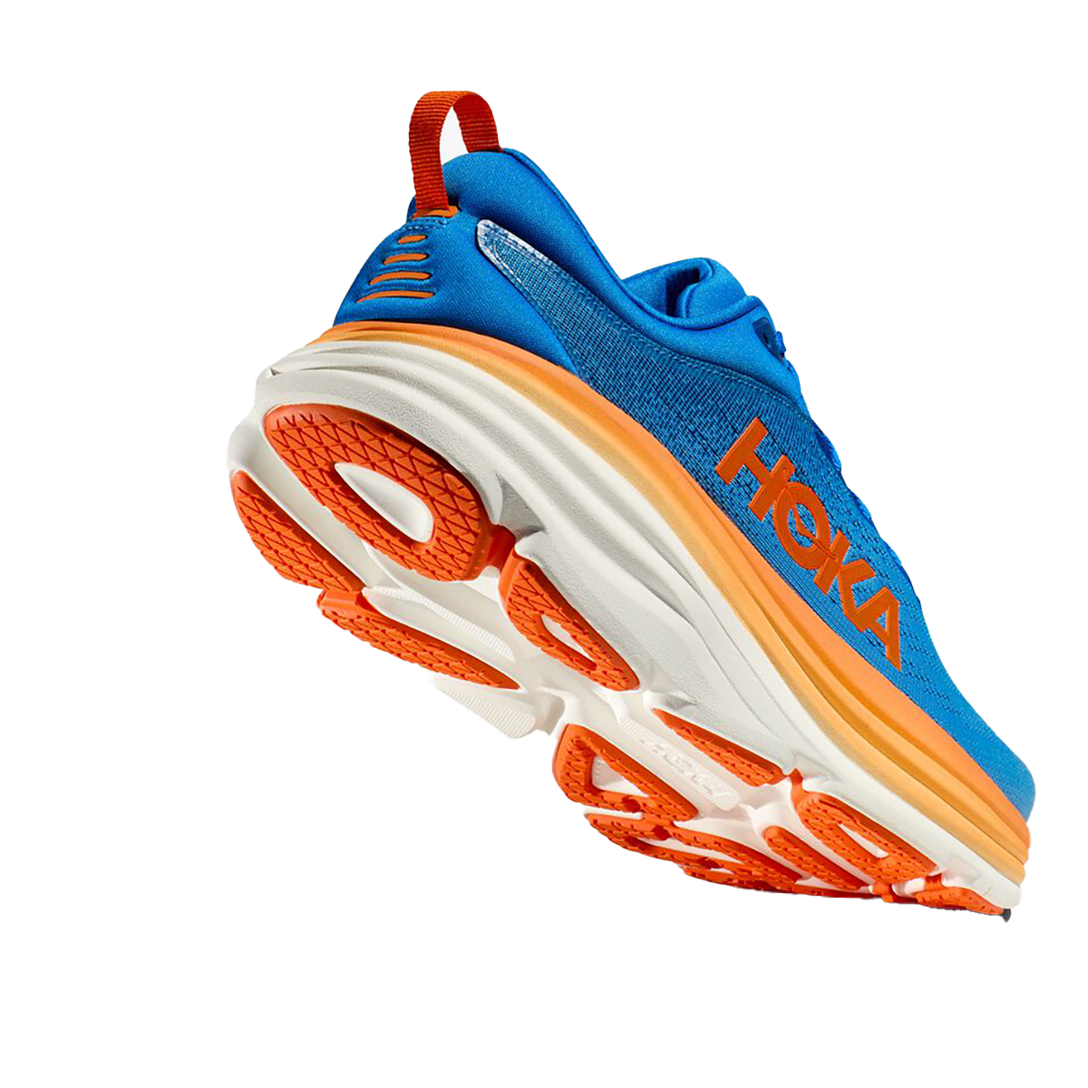 Hoka Bondi 8 - Coastal Sky - Vibrant Orange