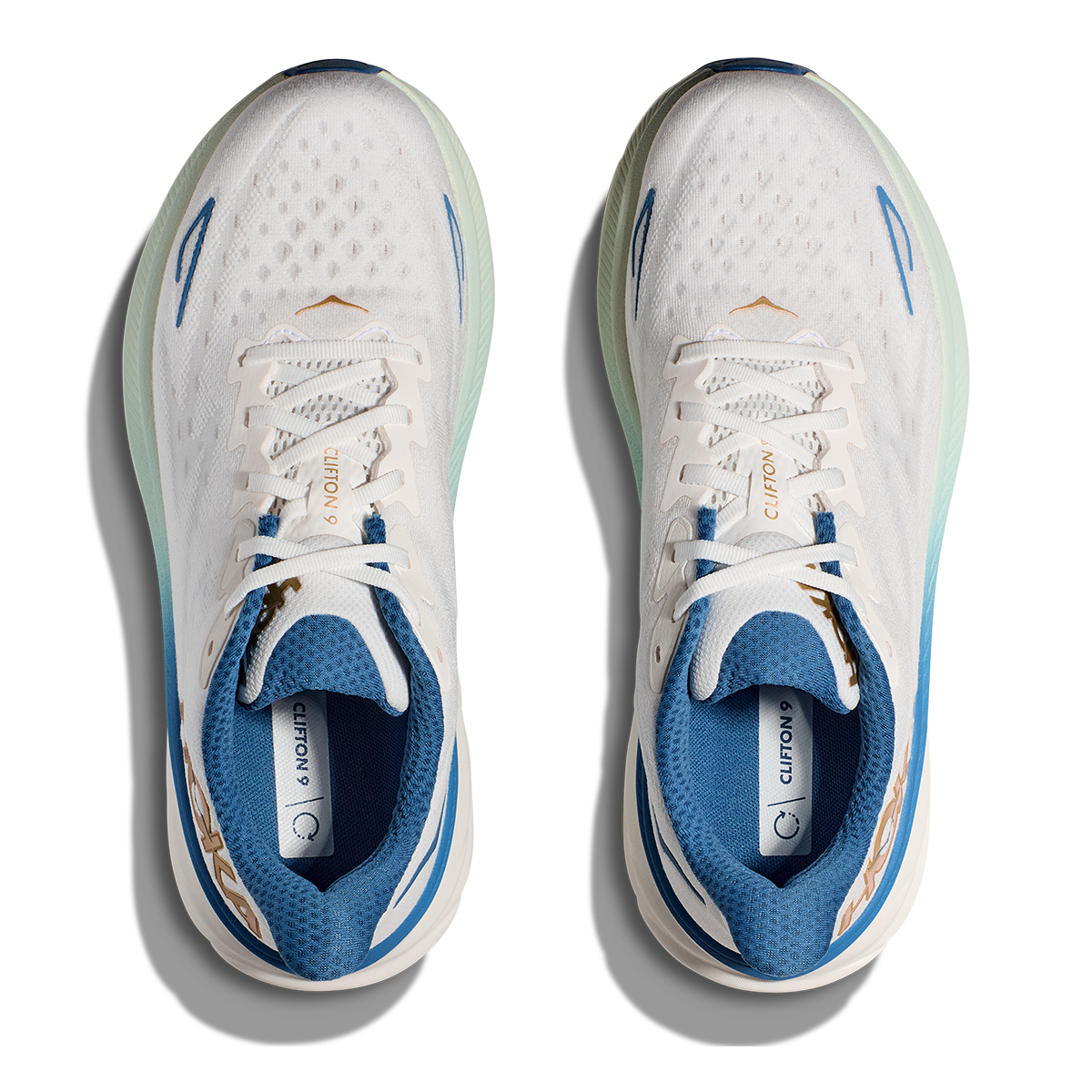 Hoka Clifton 9 - Frost - Gold