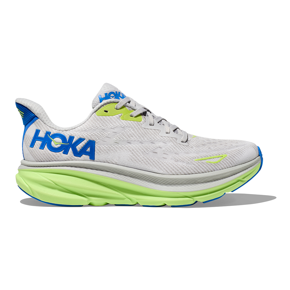 Hoka Clifton 9 - Stardust - Electric Cobalt