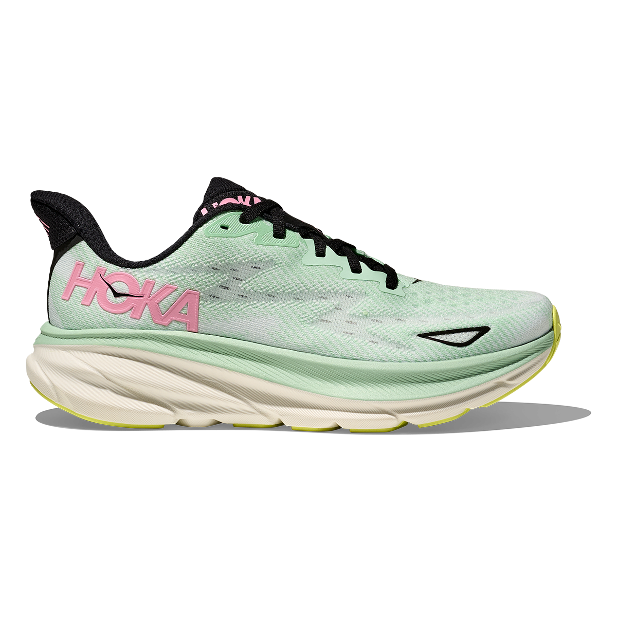 Hoka Clifton 9 - Mint Fluorite - Snow Melt