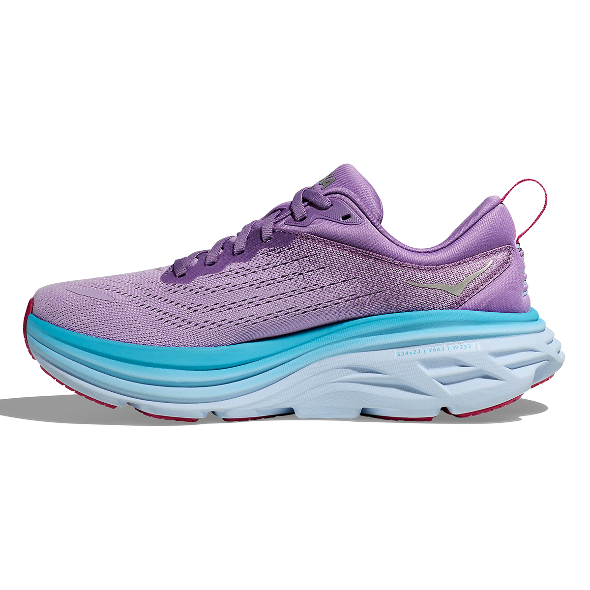 Hoka Bondi 8 - Chalk Violet - Pastel Lilac