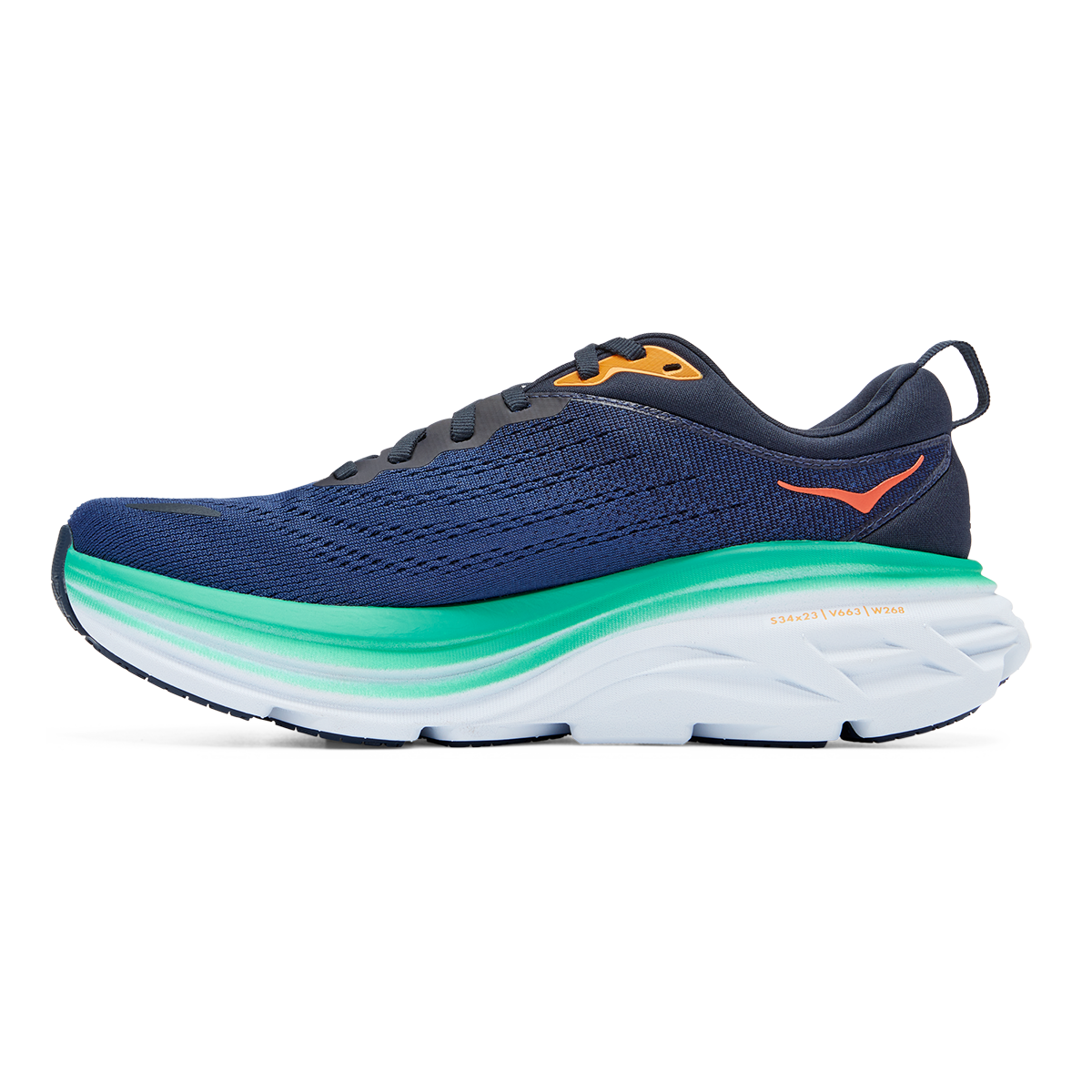 Hoka Bondi 8 - Outer Space - Bellwether Blue