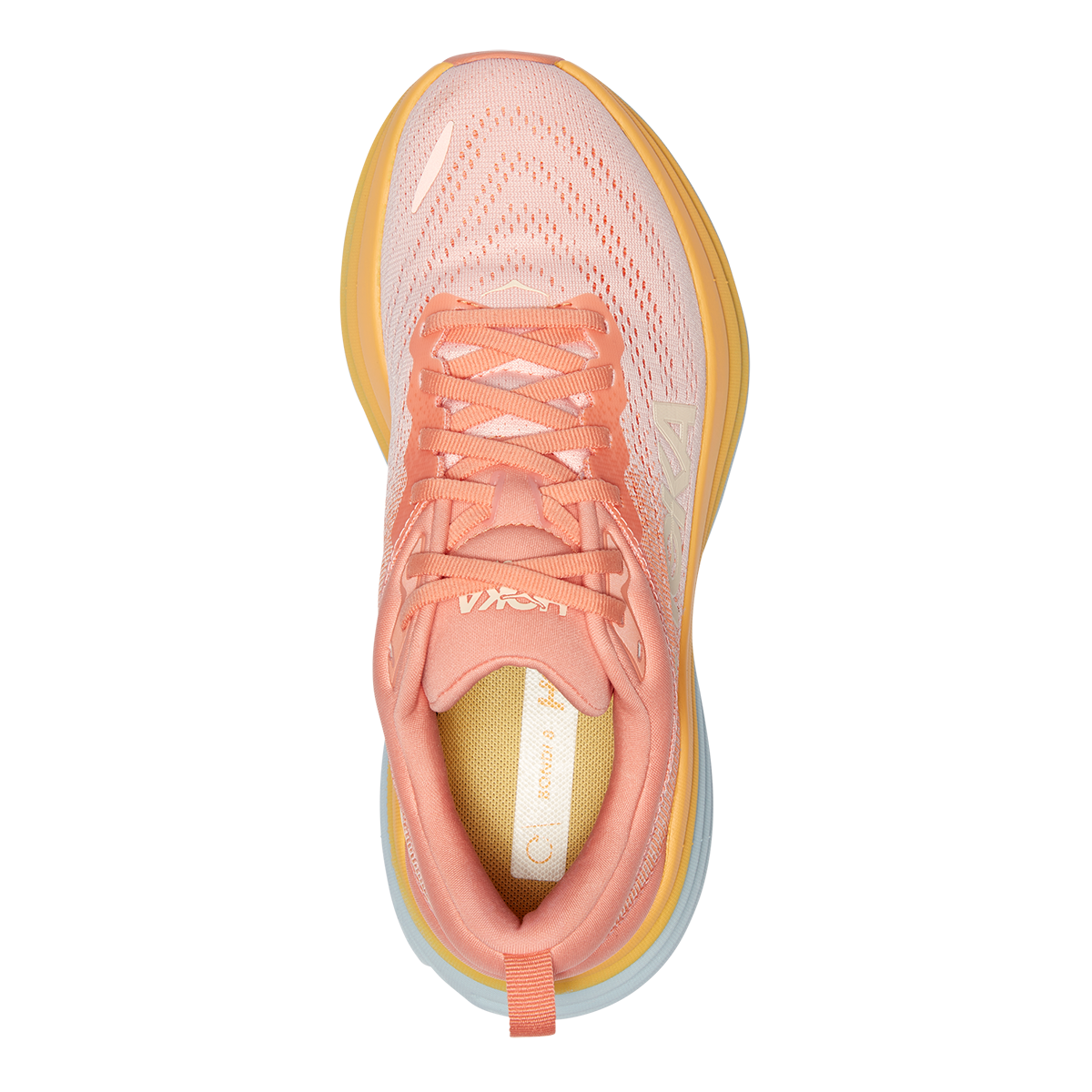 Hoka Bondi 8 - Shell Coral - Peach Parfait