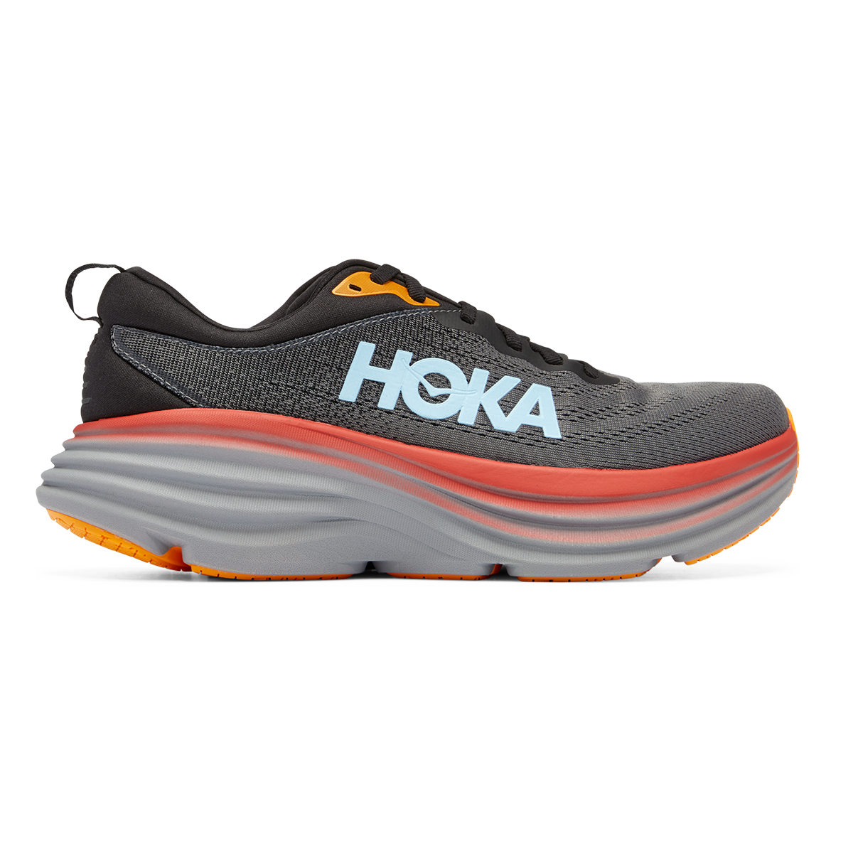 Hoka Bondi 8 - Anthracite - Castlerock