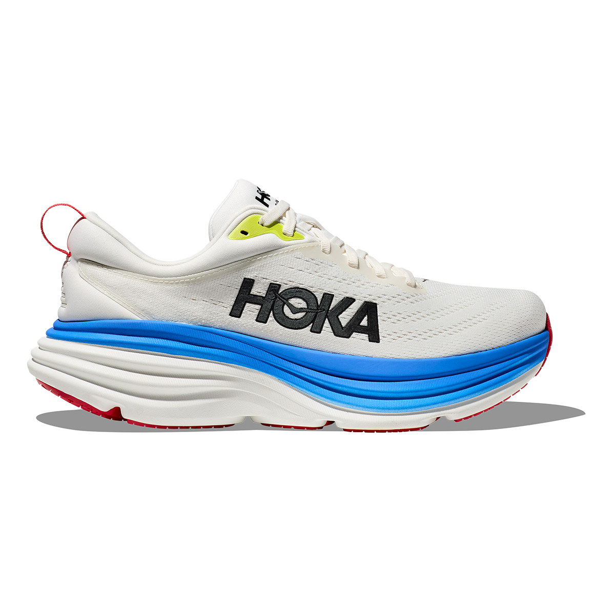 Hoka Bondi 8 - Blanc de Blanc - Virtual Blue