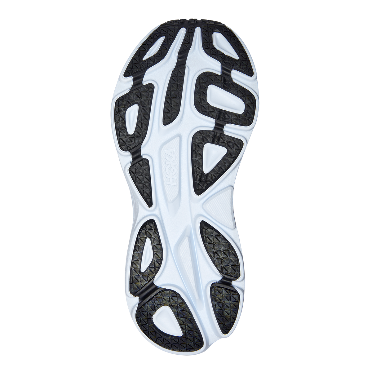 Hoka Bondi 8 - Black - White