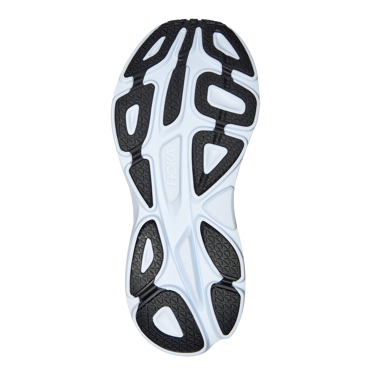 Hoka Bondi 8 - Black - White