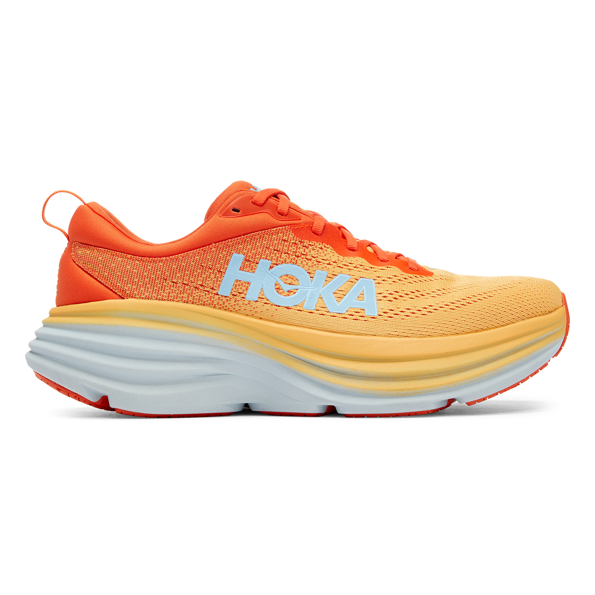 Hoka Bondi 8 - Puffin's Bill - Amber Yellow