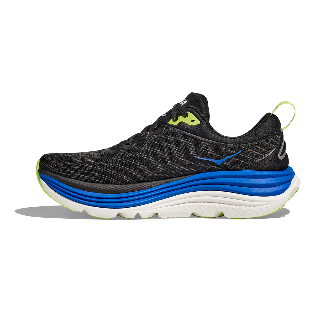 Hoka Gaviota 5 - Black - Electric Cobalt