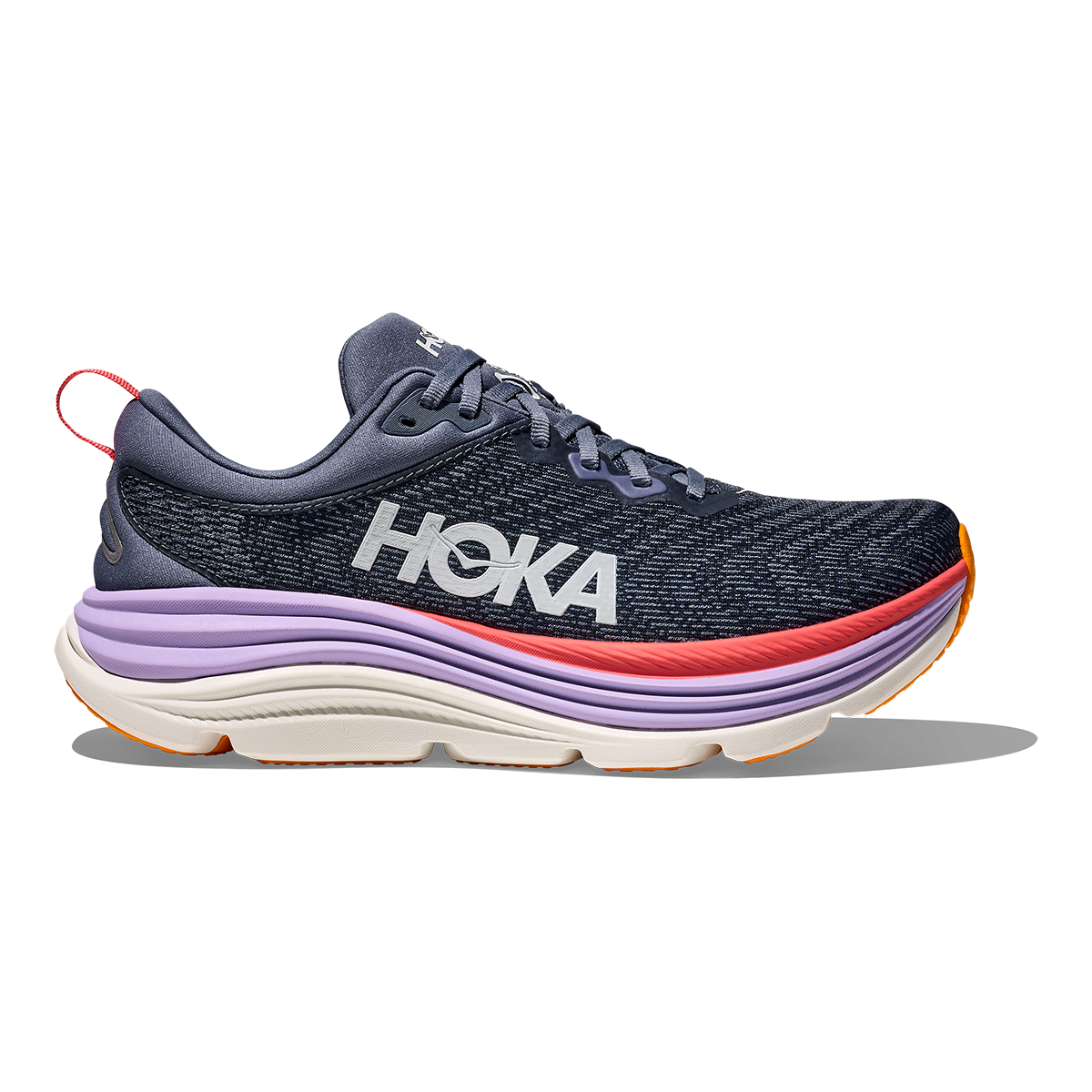 Hoka Gaviota 5 - Anchor - Grapefruit