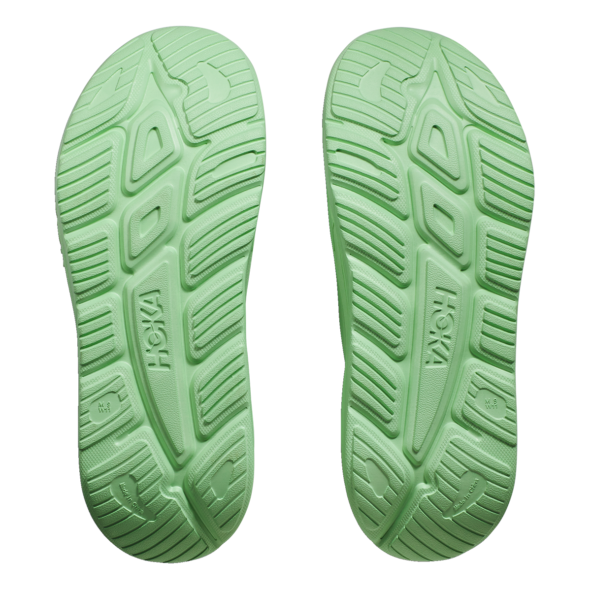 Hoka Ora Recovery Slide 3 - Lime Glow - Lime Glow