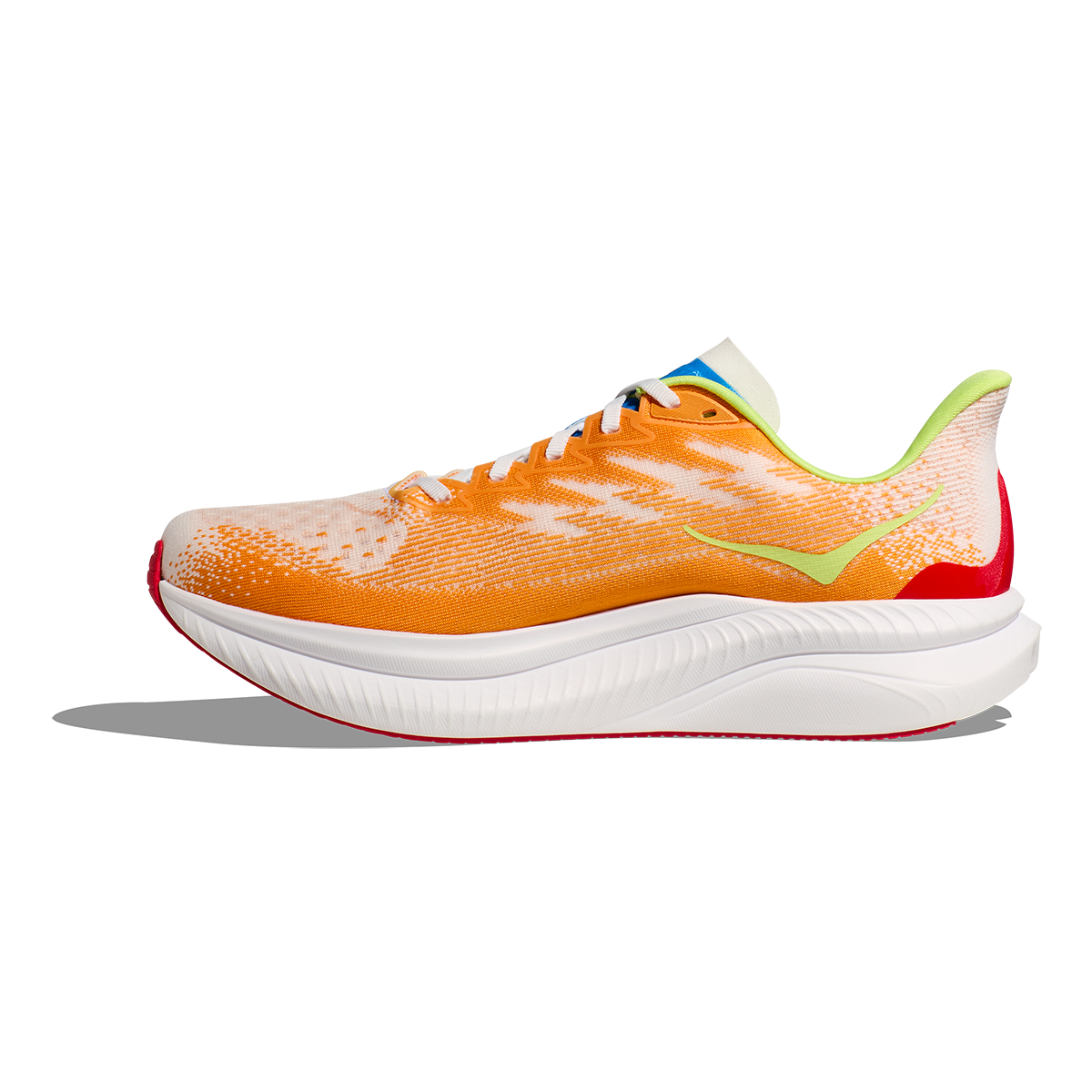 Hoka Mach 6 - White - Solar Flare